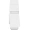 Ekena Millwork Alberta Architectural Grade PVC Gable Bracket, 36"W x 18"H x 6"D x 6"F, 12/12 Pitch GBP036X18X0606ALB00 - alternate 5